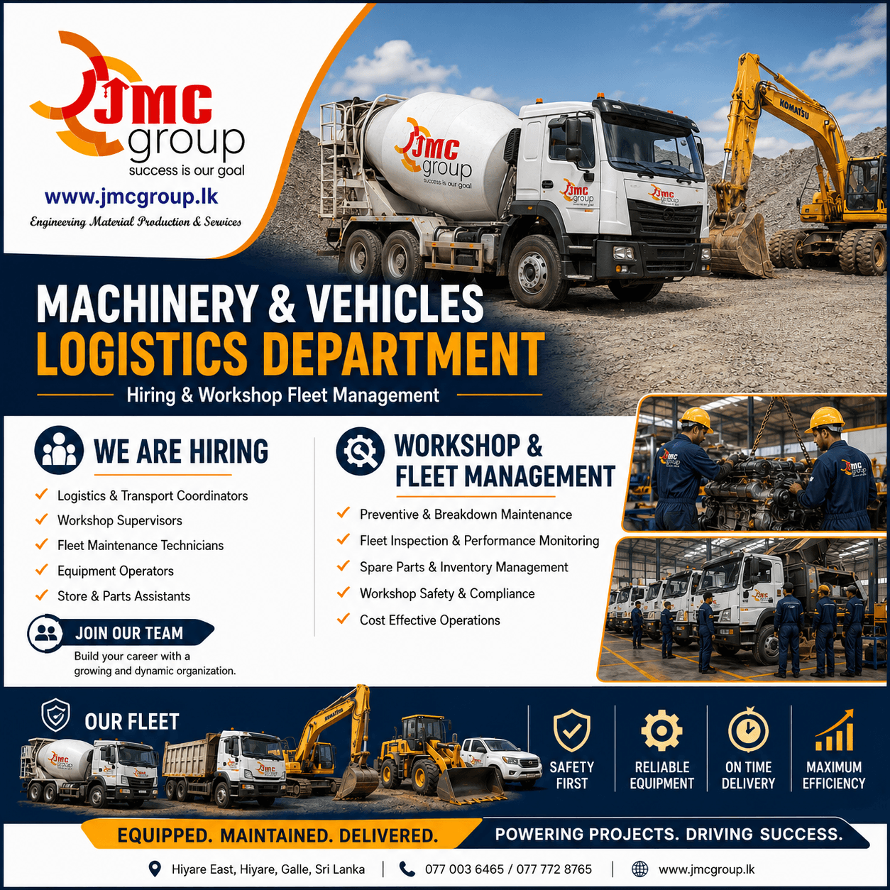 Concept of a Logistics Department